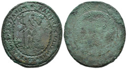 Sigilli. Sigillo XVII-XVIII sec. San Giovanni Battista con vessillo. AE (40,97 g - 39,8x37,2 mm). MB