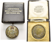 Medaglie estere. Olanda. Medaglia Internationale Bakkerij Tentoonstelling - Amsterdam 1894 (International Bakery Exhibition). Ag (40,80 g - 46,7 mm). ...