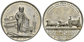 MEDAGLIE ESTERE – REGNO UNITO - CHARLES STRATTON – GENERALE TOM THUMB – CIRCO BARNUM – VIAGGIO IN EUROPA (1862). Medaglia, non portativa, emessa a ric...