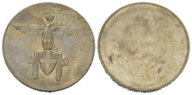 Medaglie Italiane - Ventennio Fascista. Regno d'Italia. Vittorio Emanuele III (1900-1943) Progetto Sperimentale Regia Zecca. Uniface, senza indicazion...