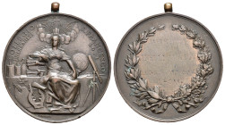MEDAGLIE ITALIANE – REGNO D’ITALIA – VITTORIO EMANUELE III (1900-1945) – MEDAGLIA PREMIO COLLEGIO SAN FRANCESCO - BARNABITI – LODI. Medaglia premio, p...