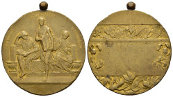 MEDAGLIE ITALIANE – REGNO D’ITALIA – VITTORIO EMANUELE III (1900-1945) – MERITO SCOLASTICO. Medaglia, portativa con appiccagnolo a pallina, emessa nel...
