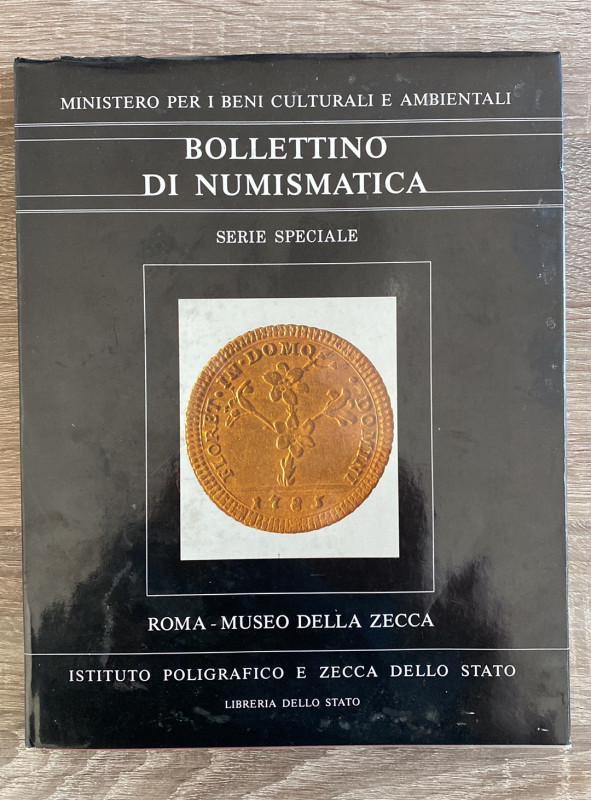 A.A.V.V. - Bollettino di numismatica. Serie Speciale 1. Roma, Museo della zecca....