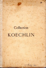 BOURGEY E. – Paris 15/19-Mai.1925. Collection Emile Koechlin. Monnaies francaises et entrangeres. Series de la Revolution & de l’Empire, monnaies du s...