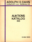 CAHN A. Auktion 66. Frankfurt a. Main 6-5-1930.Sammlung Munzen Griechen,Romer,Byzantiner e Barbare di un Auslandischen Adligen. Parte. II Sammlung Rus...