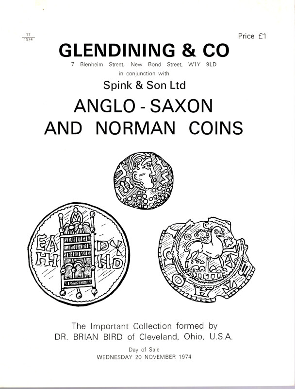 GLENDINING & CO. - The important collection formed by DR. Brian Bird of Clevelan...