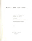 RATTO M. - Listini a prezzo fisso 1972 ( 4 fascicoli) completo. con tavole. ril. ed buono stato. rari.