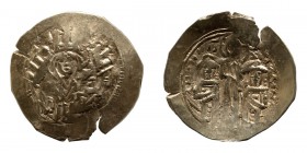 Andronicus II and Andronicus III. 1/4 Hyperpyron; Andronicus II and Andronicus III; 1282-1341 AD. Constantinople, Hyperpyron, 3.99g. Berk-368, Sear-24...