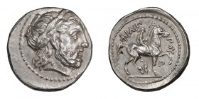 Macedonia, Philip II, 359-336 BC. Tetradrachm; Macedonia, Philip II, 359-336 BC; Amphipolis, c. 323/2-316/5 BC, Tetradrachm, 14.17g. Le Rider-pl. 46, ...
