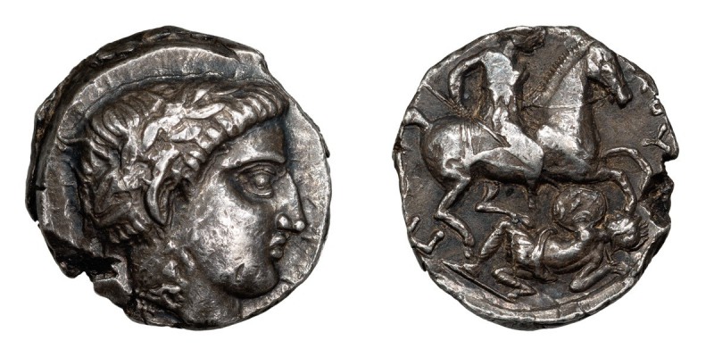 Paeonia, Patraos, 340-315 BC. Tetradrachm; Paeonia, Patraos, 340-315 BC; Tetradr...