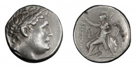 Pergamum, Attalus I. Tetradrachm; Pergamum, Attalus I; 241-197 BC, Tetradrachm, 16.82g. Westermark-V.XCVII. Obv: Head of Philetairos r., wearing laure...