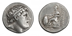 Pergamum, Attalus I. Tetradrachm; Pergamum, Attalus I; 241-197 BC, Tetradrachm, 16.80g. Westermark-V.II. Obv: Head of Philetairos r., wearing diadem w...