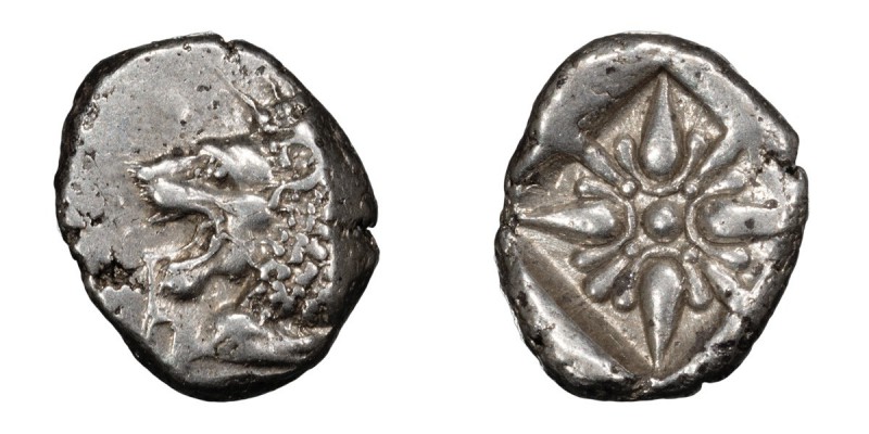 Ionia, Miletos. Alexandria Diobol; Ionia, Miletos; 5th cent. BC, Diobol, 0.98g. ...