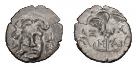 Caria, Mylasa. Drachm; Caria, Mylasa; Drachm, Caria, Mylasa, c. 175-150 BC, 2.23g. R. Ashton, "The Pseudo-Rhodian Drachms of Mylasa", NC (1992), 180. ...
