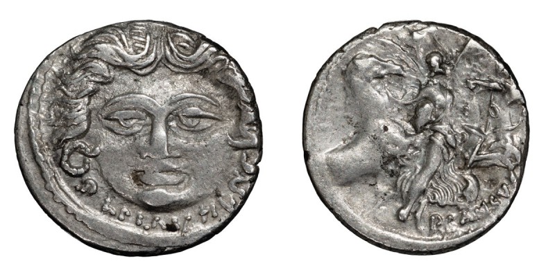 L. Plautius Plancus. Denarius; L. Plautius Plancus; 47 BC, Denarius, 3.71g. Syd-...