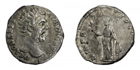 Clodius Albinus as Caesar. Denarius; Clodius Albinus as Caesar; 193-195 AD, Rome, 194-5 AD, Denarius, 3.06g. BM-95, C-48 (12 Fr.), RIC-7. Obv: D CLOD ...
