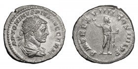 Caracalla. Antoninianus; Caracalla; 198-217 AD, Rome, 216 AD, Antoninianus, 6.18g. BM-170, C-358, RIC-281a. Obv: ANTONINVS PIVS AVG GERM Bust radiate,...