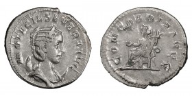 Otacilia Severa, Wife of Philip I. Antoninianus; Otacilia Severa, Wife of Philip I; Antoninianus, Rome, 246-7 AD, 3.86g. RIC-125c, C-4. Obv: M OTACIL ...
