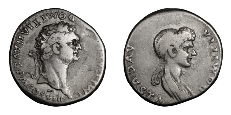 Domitian. Cistophoric Tetradrachm; Domitian; 81-96 AD, Possibly Rome Mint for ci...