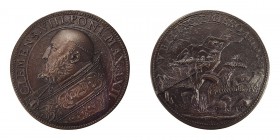 Italian States, Papal States, 18th Century, Medal, EF; Italian States, Papal States, 18th Century Medal, EF, Pope Clement VIII, 1592-1605, born Ippoli...