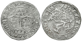 Sigismund II August
POLSKA/ POLAND/ POLEN / POLOGNE / POLSKO

Zygmunt II August. Inflanty, pół marki 1573, Dahlholm NGC AS 

Aw.: Dwie tarcze z O...