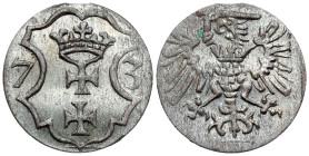 Interregnum
POLSKA/ POLAND/ POLEN / POLOGNE / POLSKO

Polska - bezkrólewie. Denar 1573, Gdansk / Danzig - RARE 

Rzadka XVI-wieczna moneta wybita...