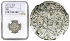 Stephan Batory 
POLSKA/ POLAND/ POLEN / POLOGNE / POLSKO

Stefan Batory. Groschen (Grosz) 1579, Gdansk / Danzig NGC MS64 – BEAUTIFUL 

Wariant z ...