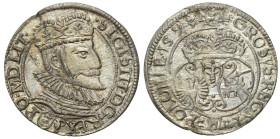 Sigismund III Vasa 
POLSKA/ POLAND/ POLEN / POLOGNE / POLSKO

Zygmunt III Waza. Groschen (Grosz) 1593, Olkusz - RARITY R5 

Lekkie zacięcie na ra...