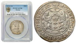 Sigismund III Vasa 
POLSKA/ POLAND/ POLEN / POLOGNE / POLSKO

Zygmunt III Waza. Ort (18 Groschen - Grosz) 1616, Gdansk / Danzig PCGS AU58 

Odmia...