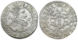 Sigismund III Vasa 
POLSKA/ POLAND/ POLEN / POLOGNE / POLSKO

Zygmunt III Waza. Ort (18 Groschen - Grosz) 1625, Gdansk / Danzig 

Aw.: Popiersie ...