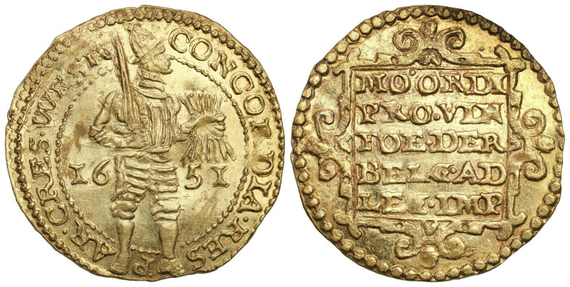 World coins 
Netherlands, Westfriesland. Ducat (Dukaten) 1651 - BEAUTIFUL 

A...