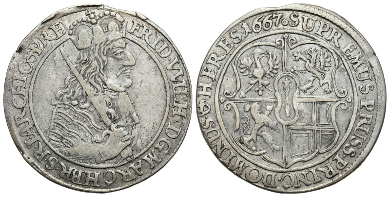 World coins 
Germany, Brandenburg-Prussia. Frederick William (1640-1688). Ort 1...