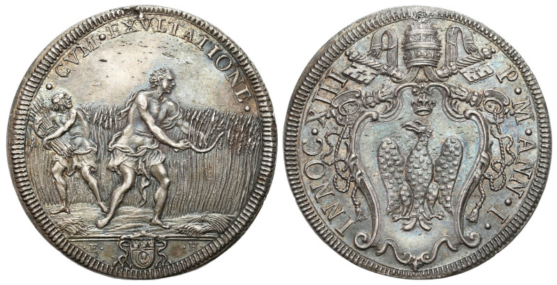 World coins 
Italy. Innocent XIII (1721-1724). 1/2 Piastar, Rome - BEAUTIFUL 
...