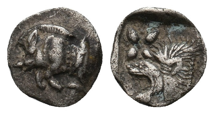 GREEK COIN. 0.38g 8.4m