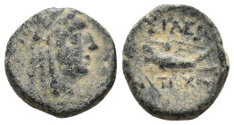GREEK COIN. 4.10g 15.6m