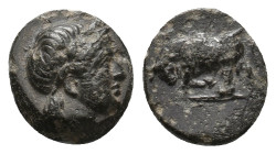 GREEK COIN. 0.96g 9.9m