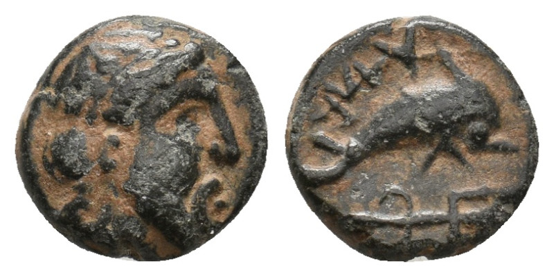 GREEK COIN. 1.24g 10.3m