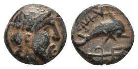 GREEK COIN. 1.24g 10.3m