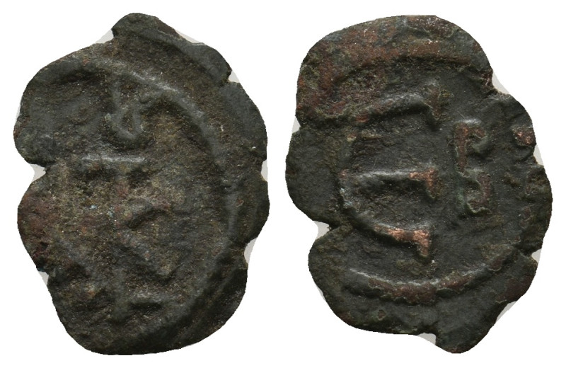 BYZANTINE COIN. 0.83g 16.3m