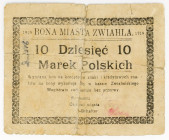 Russia - Ukraine Zwiahel/Novorgrad-Volynski Magistrat 10 Marek 1919