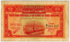 Syria 25 Piastres 1942