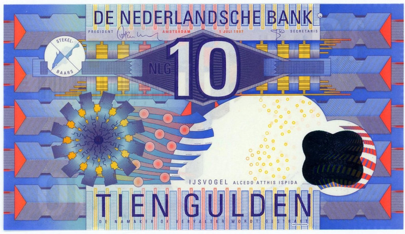 Netherlands 10 Gulden 1997

P# 99, N# 201730; # 1113249193; UNC