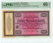 Germany - Third Reich 10 Reichsmark 1933 PMG 65 EPQ Gem UNC