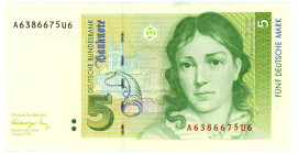 Germany - FRG 5 Deutsche Mark 1991