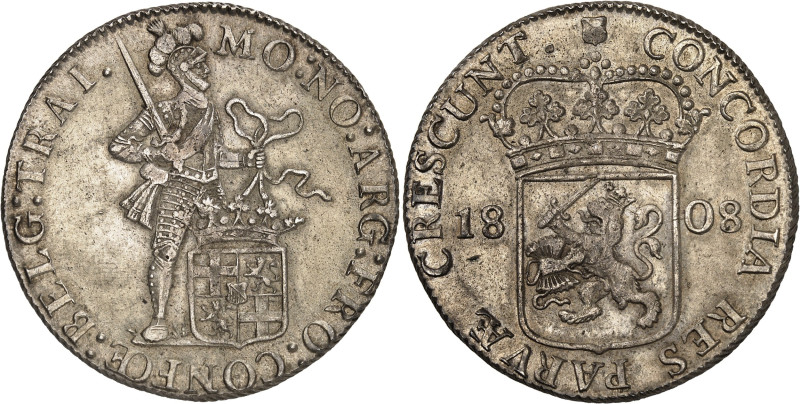 PAYS-BAS - NETHERLANDS
Louis Napoléon Ier (1806-1810). Ducat d’argent ou rijksda...