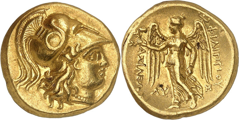 GRÈCE ANTIQUE - GREEK
Macédoine (royaume de), Philippe III (323-317 av. J.-C.). ...