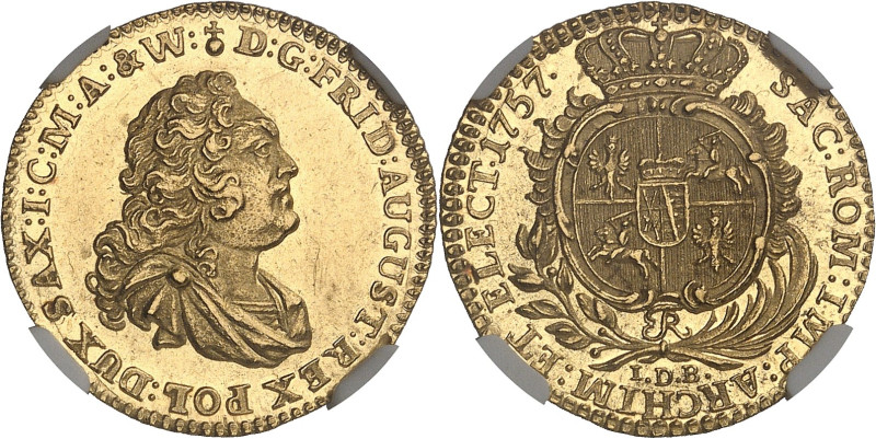 ALLEMAGNE - GERMANY
Saxe, Frédéric-Auguste II, prince-électeur (1733-1763). Duca...