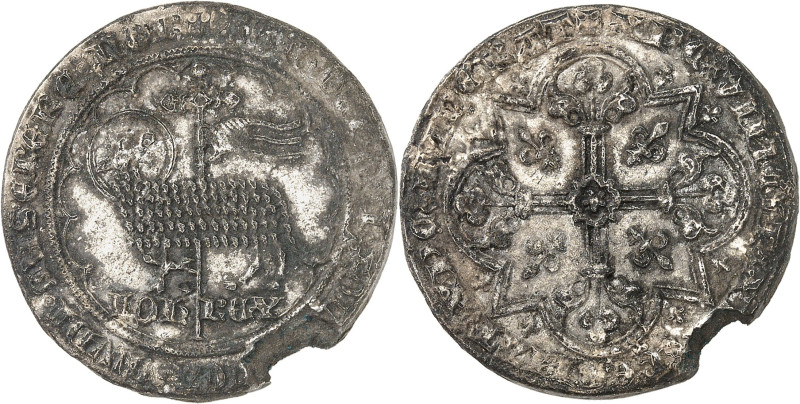 FRANCE / CAPÉTIENS - FRANCE / ROYAL
Jean II le Bon (1350-1364). Piéfort du Mouto...
