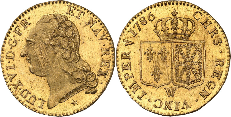 FRANCE / CAPÉTIENS - FRANCE / ROYAL
Louis XVI (1774-1792). Louis d’or à la tête ...