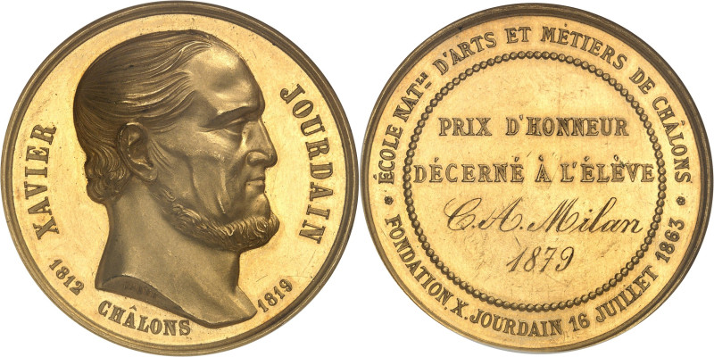 FRANCE
IIIe République (1870-1940). Médaille d’Or, Prix d’Honneur de l’École nat...